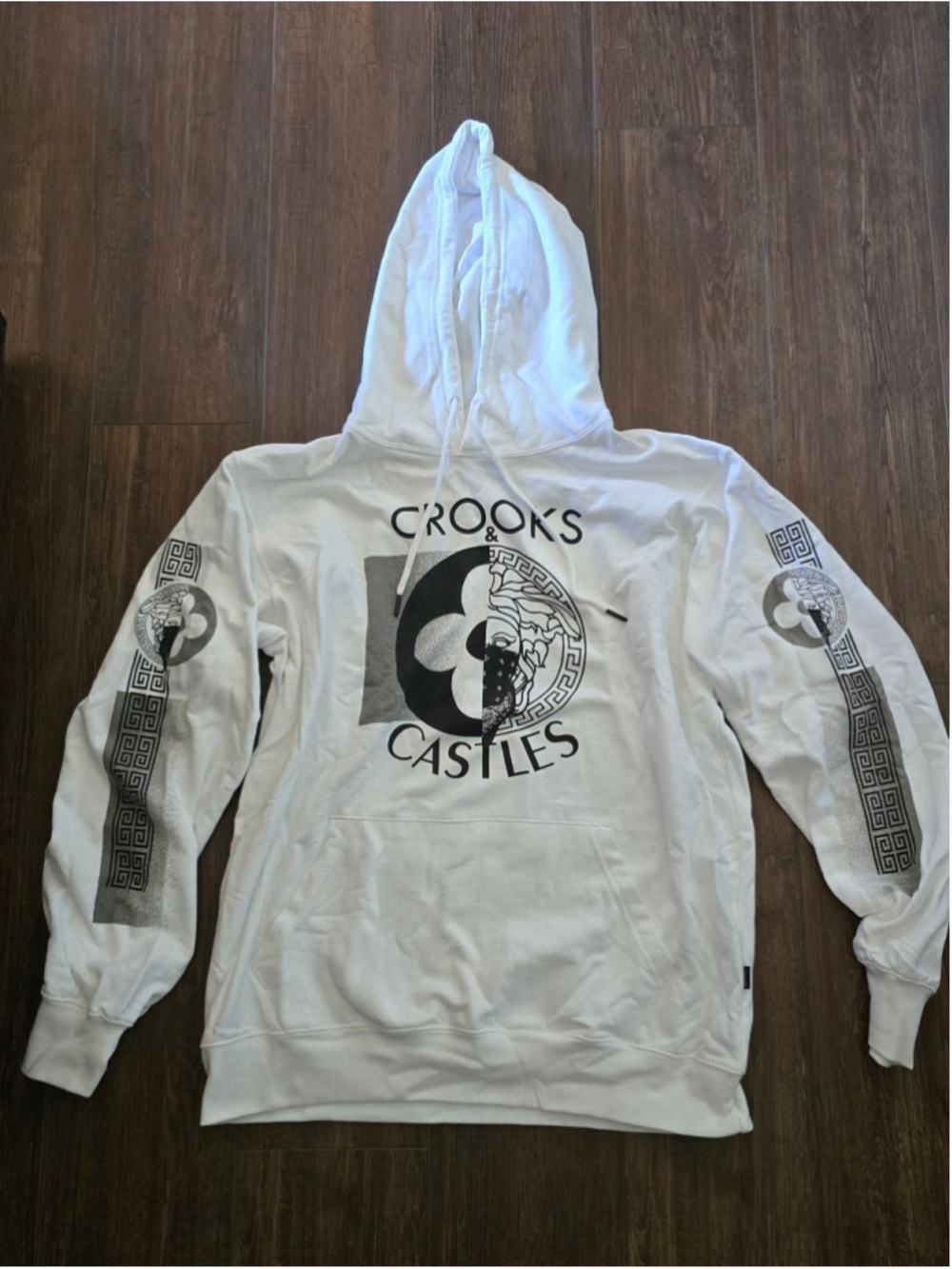Crooks and castles hoodie sweatshirt